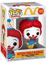 FUNKO POP! AD ICONS: McDonalds- Birthday Ronald (Vinyl Figure)
