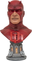 Diamond Select - Marvel Legends In 3D Comic Daredevil 1/2 Scale Bust (Large Item, Statue, Collectible)