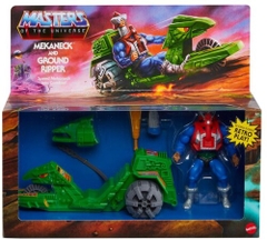 Mattel Collectible - Masters of the Universe Origins Ground Ripper & Mekaneck Action Figure (He-Man, MOTU) (Large Item, Action Figure, Collectible)