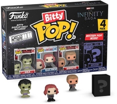 FUNKO BITTY POP!: Marvel- Hulk 4PK (Vinyl Figure)