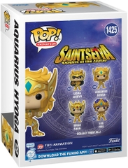FUNKO POP! ANIMATION: Saint Seiya - Gold Aquarius Hyoga (Vinyl Figure)
