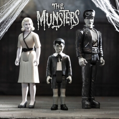 Super7 - The Munsters - ReAction Wave 3 - Marilyn Munster (Grayscale) (Collectible, Figure, Action Figure)