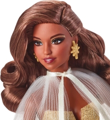 Mattel - 2023 Holiday Doll (Dark Brown Hair) (Large Item, Collectible, Limited Edition, Doll)