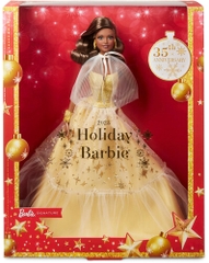 Mattel - 2023 Holiday Doll (Dark Brown Hair) (Large Item, Collectible, Limited Edition, Doll)