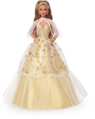 Mattel - 2023 Holiday Doll (Light Brown Hair) (Large Item, Collectible, Limited Edition, Doll)