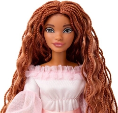 Mattel - Disney The Little Mermaid Ariel Doll with Pink Dress (Large Item, Doll)