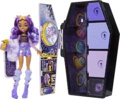 Mattel - Monster High Skulltimate secrets: Fearidescent Clawdeen Wolf (Large Item, Doll)