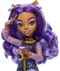 Mattel - Monster High Skulltimate secrets: Fearidescent Clawdeen Wolf (Large Item, Doll)