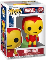 FUNKO POP! MARVEL: Holiday- Iron Man w/Bag (Vinyl Figure)