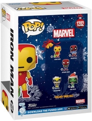 FUNKO POP! MARVEL: Holiday- Iron Man w/Bag (Vinyl Figure)