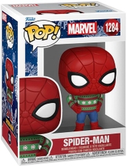 FUNKO POP! MARVEL: Holiday- Spider-Man(SWTR) (Vinyl Figure)