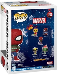 FUNKO POP! MARVEL: Holiday- Spider-Man(SWTR) (Vinyl Figure)