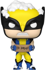 FUNKO POP! MARVEL: Holiday- Wolverine w/ Sign (Vinyl Figure)
