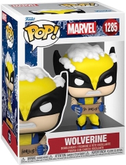 FUNKO POP! MARVEL: Holiday- Wolverine w/ Sign (Vinyl Figure)