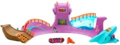 Mattel - Hot Wheels Skate Tony Hawk Octopark Playset, Fingerboard and Shoes (Large Item, Toy Car)