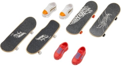 Mattel - Hot Wheels Skate Tony Hawk Tricked Out Pack, Fingerboard and Shoes (Large Item, Toy Car)