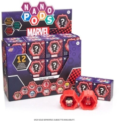 Mattel - Nano Pods Marvel, one random Nano Pod per transaction (Blind Packaging)