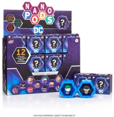 Mattel - Nano Pods DC, one random Nano Pod per transaction (Blind Packaging)