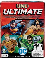 Mattel Games - UNO Ultimate DC Card Game With Collectible Foil Cards (Large Item, Card Game, Table Top Game)