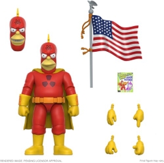Super7 - The Simpsons ULTIMATES! Wave 4 - Radioactive Man (Large Item, Collectible, Figure, Action Figure)