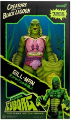 Super7 - Universal Monsters - Super Cyborg - Creature From The Black Lagoon (Full Color) (Large Item, Collectible, Figure, Action Figure)