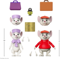 Super7 - Disney ULTIMATES! Wave 5 - The Rescuers Bernard & Bianca (Large Item, Collectible, Figure, Action Figure)