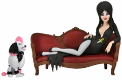 NECA - Elvira Toony Terrors: Elvira on Couch 6" Action Figure (Large Item, Action Figure, Collectible)