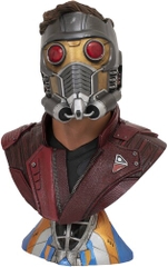 Diamond Select - Marvel Legends in 3D - Avengers Endgame Star-Lord 1/2 Scale Bust (Large Item, Statue, Collectible)