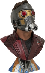 Diamond Select - Marvel Legends in 3D - Avengers Endgame Star-Lord 1/2 Scale Bust (Large Item, Statue, Collectible)