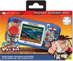 My Arcade DGUNL-4187 Super Street Fighter II Pocket Player Pro Handheld Portable Gaming System (2 GAMES IN 1)