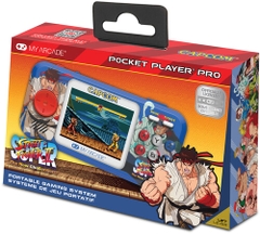 My Arcade DGUNL-4187 Super Street Fighter II Pocket Player Pro Handheld Portable Gaming System (2 GAMES IN 1)