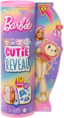 Mattel - Barbie Cutie Reveal - Cozy Cute Tees Barbie with Lion (Large Item, Doll)
