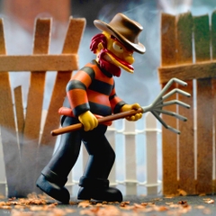 Super7 - The Simpsons - ReAction Wv4 - Nightmare Willie (Treehouse Of Horror V2) (Collectible, Figure, Action Figure)