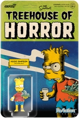 Super7 - The Simpsons - ReAction Wv4 - Hugo Simpson (Treehouse Of Horror V2) (Collectible, Figure, Action Figure)