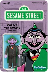 Super7 - Sesame Street - ReAction Wv 1 - Count Von Count (Collectible, Figure, Action Figure)