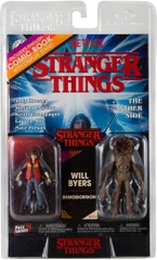 McFarlane - Stranger Things - Page Punchers 2pk - Will Byers and Demogorgon 3in Action Figures with Comic (Large Item, Action Figure)