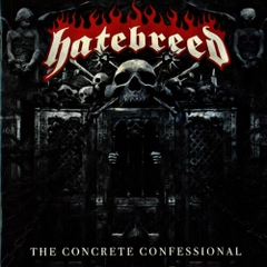 Hatebreed - The Concrete Confessional - Clear Red Splatter (Colored Vinyl, Clear Vinyl, Red, Splatter)