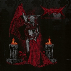 Devastator - Baptised In Blasphemy [Explicit Content] (Parental Advisory Explicit Lyrics, Colored Vinyl, Clear Vinyl, Red, Limited Edition)