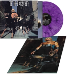 Thor - Keep The Dogs Away - Purple/ black Haze (Colored Vinyl, Purple, Black, Poster, Reissue)