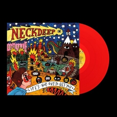 Neck Deep - Life's Not Out to Get You - Blood Red [Explicit Content] (Parental Advisory Explicit Lyrics, Colored Vinyl, Red)
