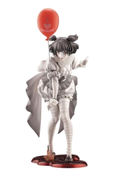Kotobukiya - It (2017) - Pennywise Bishoujo Statue (Monochrome Version)