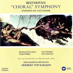 vinyl HERBERT VON KARAJAN , PHILHARMONIA ORCHESTRA - BEETHOVEN: SYMPHONY NO. 9 (STEREO VERSION)