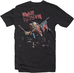 IRON MAIDEN - 80S TOUR SIZE XL - CHARCOAL