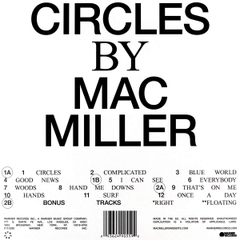 vinyl Mac Miller - Circles (2LP, Clear Vinyl)