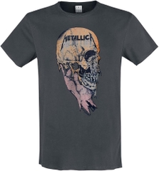 METALLICA SAD BUT TRUE AMPLIFIED SMALL VINTAGE CHARCOAL T SHIRT