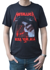 METALLICA - KILL THEM ALL AMPLIFIED VINTAGE BLACK XX LARGE T-SHIR