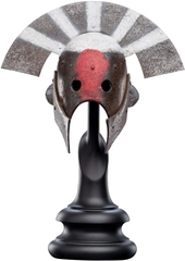 WETA Workshop Mini Prop Replica - The Lord of the Rings Trilogy Uruk-Hai Captain Helm 1:4 Scale