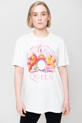 QUEEN - NIGHT AT THE OPERA CREST AMPLIFIED VINTAGE WHITE X LARGE