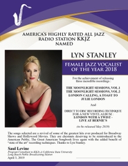 Đĩa LP Lyn Stanley - London Calling: A Toast To Julie London 180g 2xLP