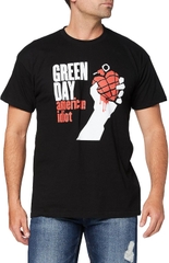 GREENDAY - AMERICAN IDIOT AMPLIFIED LARGE VINTAGE BLACK T SHIRT